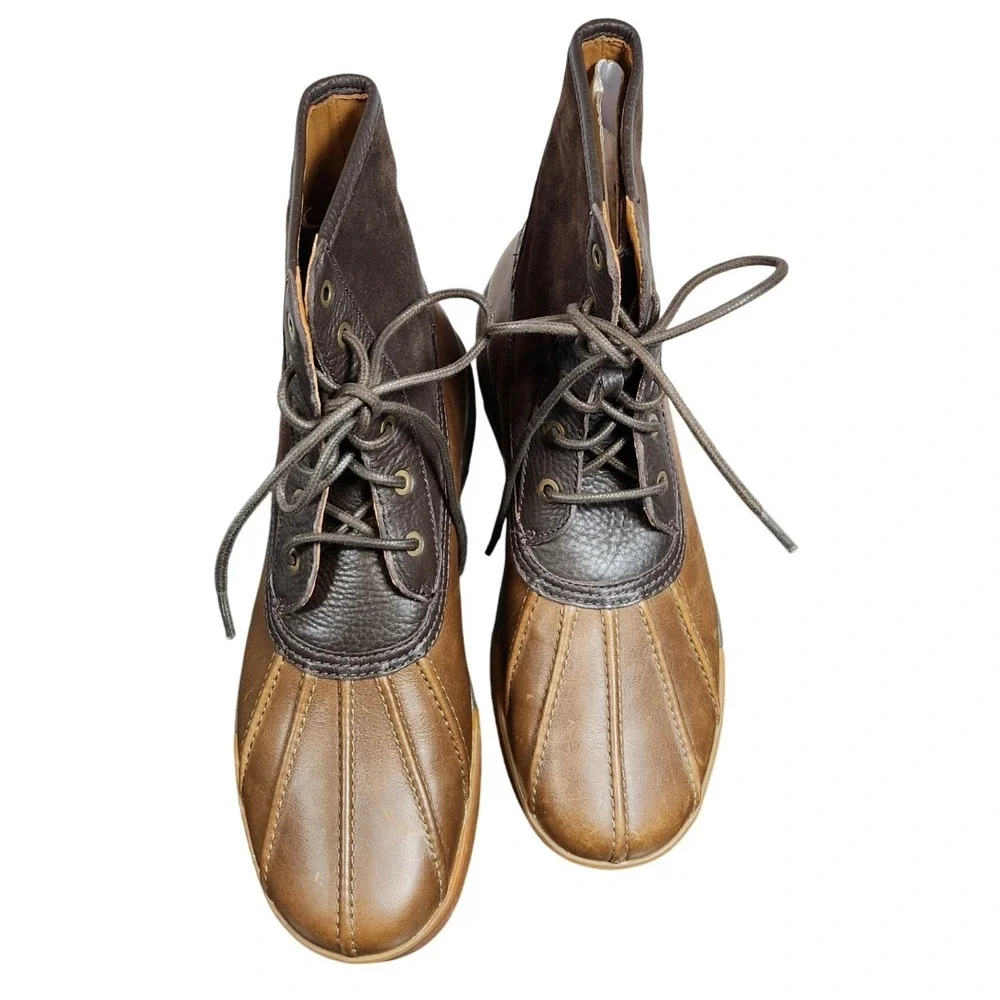 NEW Polo Ralph Lauren Men's Duck Boots Oslo Low Leather Suede 9.5 D Hard to Find
